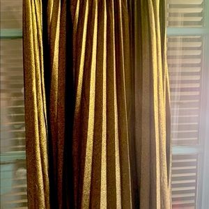 New gold skirt without tags.